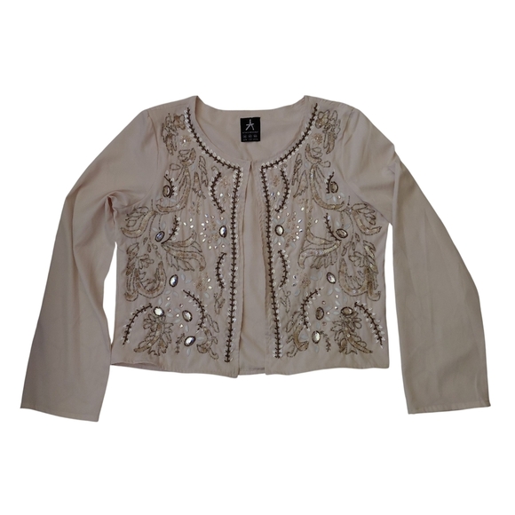 Atmosphere Cream Embellished Jacket - Picture 1 of 12